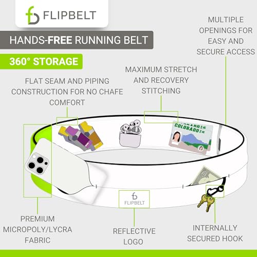 FlipBelt Classic FBC Carbon XS Waist Pouch