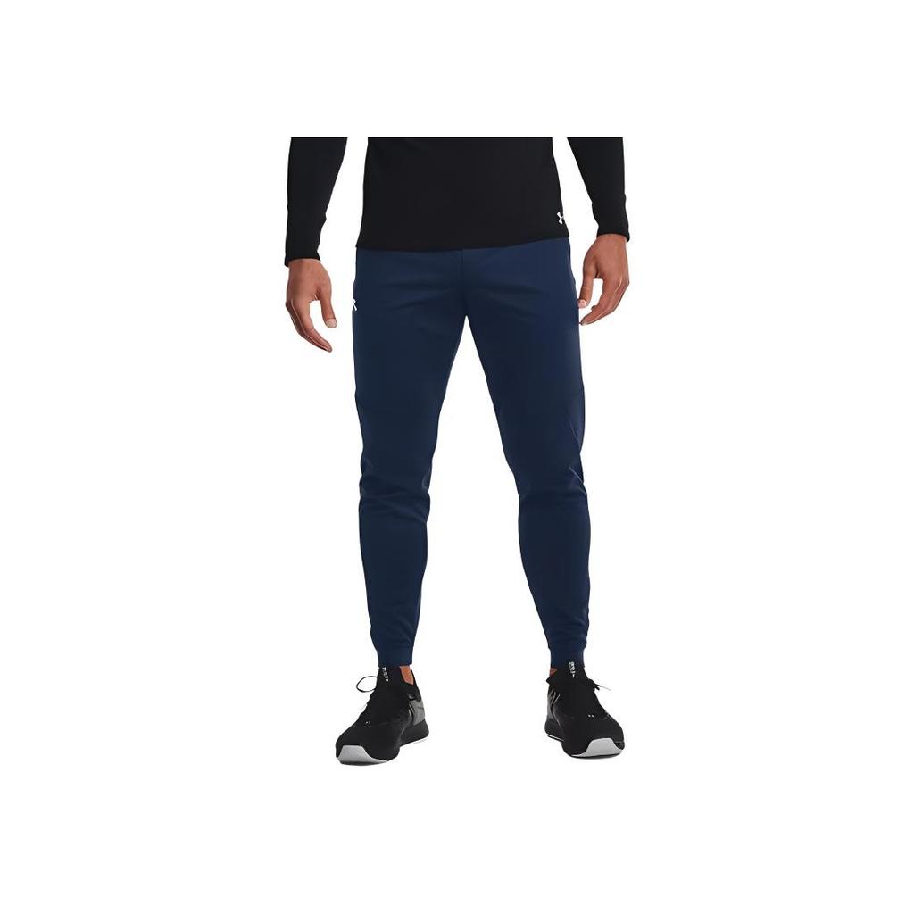 Under Armour Training Fleece Pants Men Bottoms Navy 1359147-408