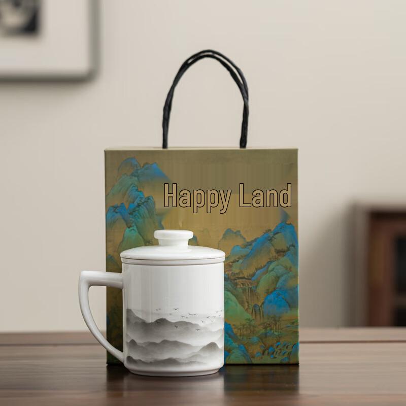 DuoLi Chinese Style Landscape Tea Set