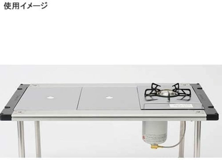 Snow Peak Stainless Steel Tray 1 Unit IGT Table Top Shelf Outdoor Camping CK-085