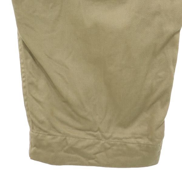DUTCH ARMY 60s Chino pants beige Button fly Men's Used