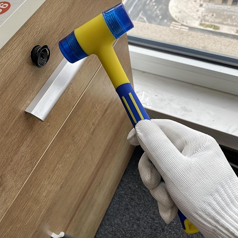 1pc Rubber Hammer, Multifunctional Plastic Hammer, Installation Hammer, Jewelry Trimming And Tile Decoration Function Hammer