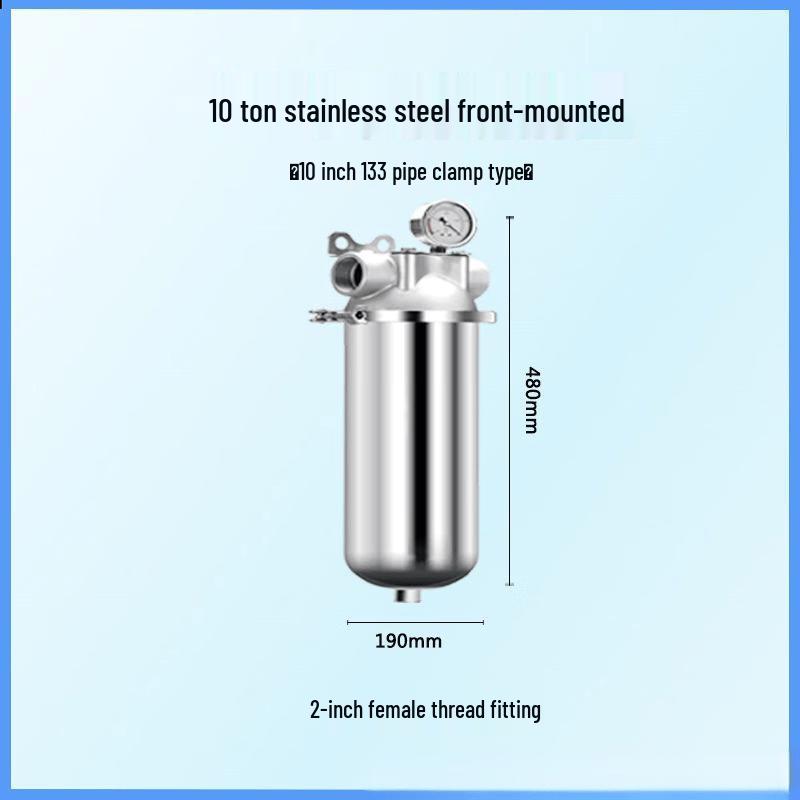 OLOEY Stainless Steel Whole House High Flow Backwash Filter