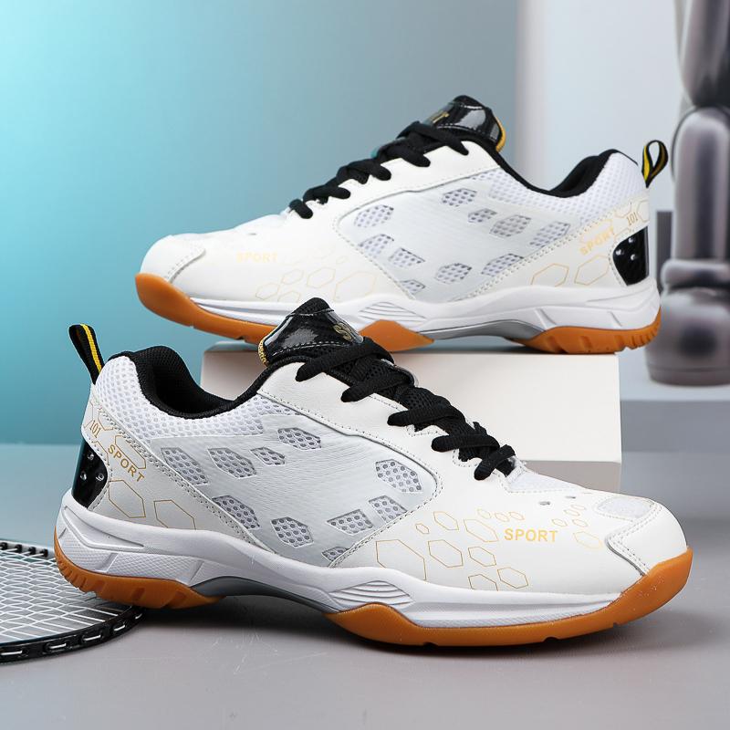 Men's and Women's Lightweight, Comfortable, Non-Slip, Shock-Absorbing and Wear-Resistant Professional Badminton Training Shoes