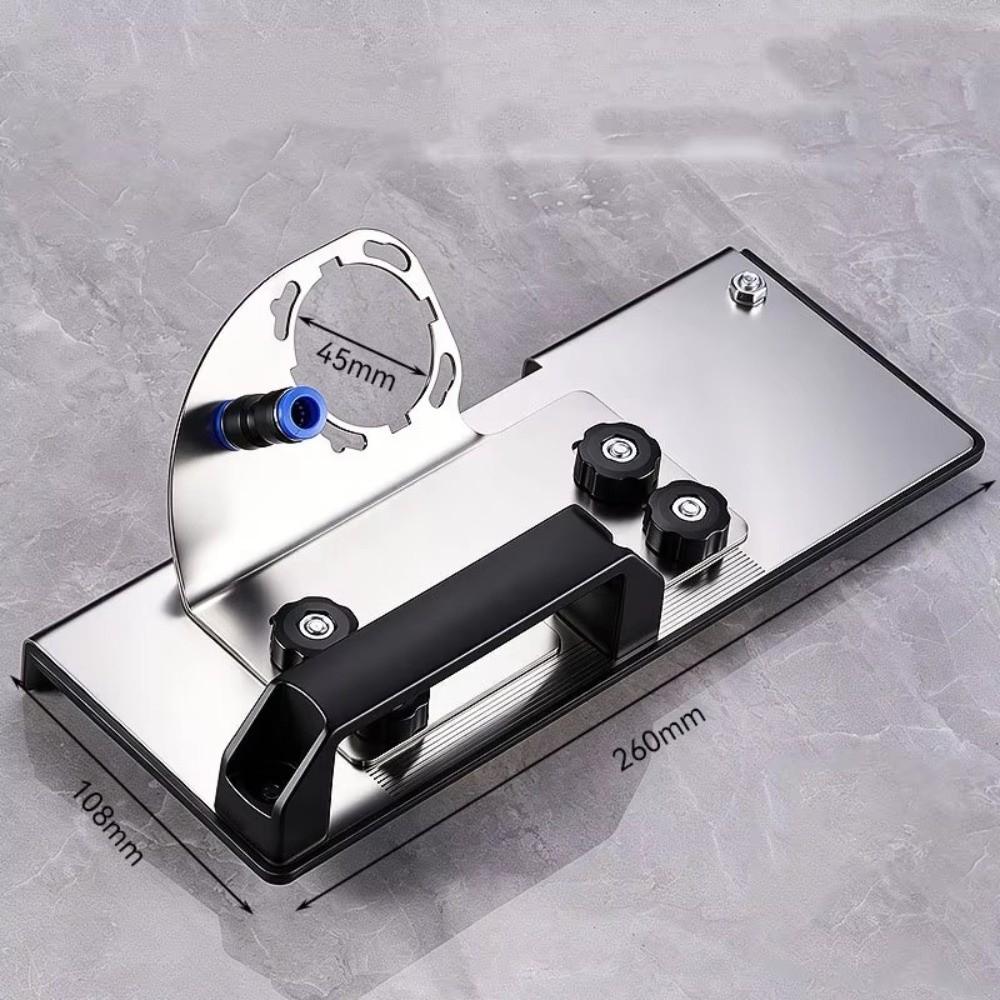 Bevel Edge Cutting Angle Grinder Stand Extended Base Plate Tile Chamfering Tool