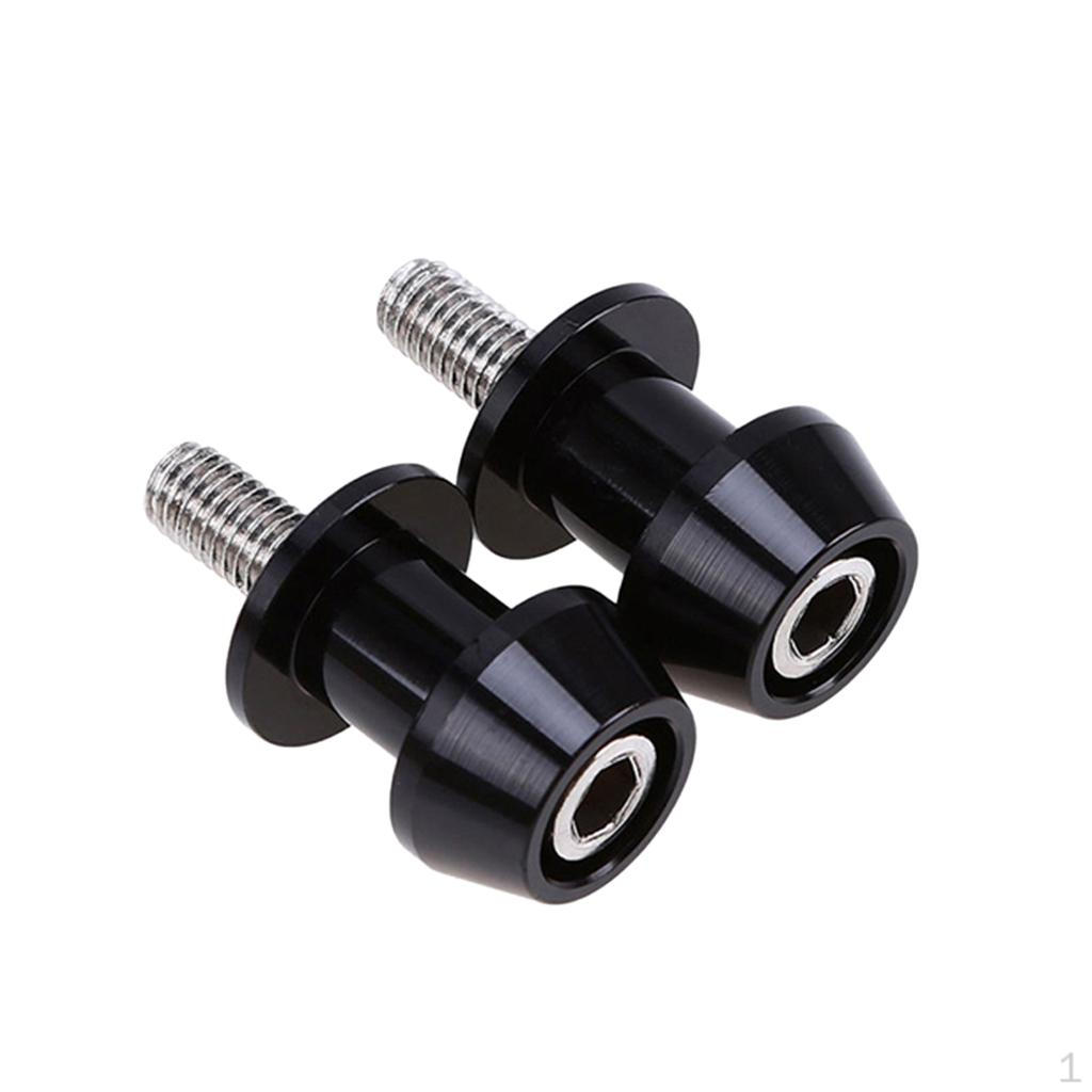 2 Pieces 8mm Universal Motorcycle CNC And Screw Attachments for All
