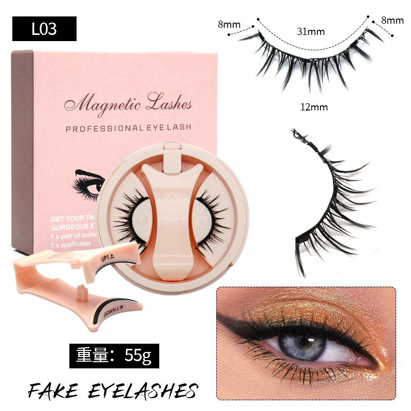 Hot Quantum Magnetic Eyelash Curler Little Devil Magnetic False Eyelashes 6D Magnet Eyelashes Magnetic False Eyelashes for Women