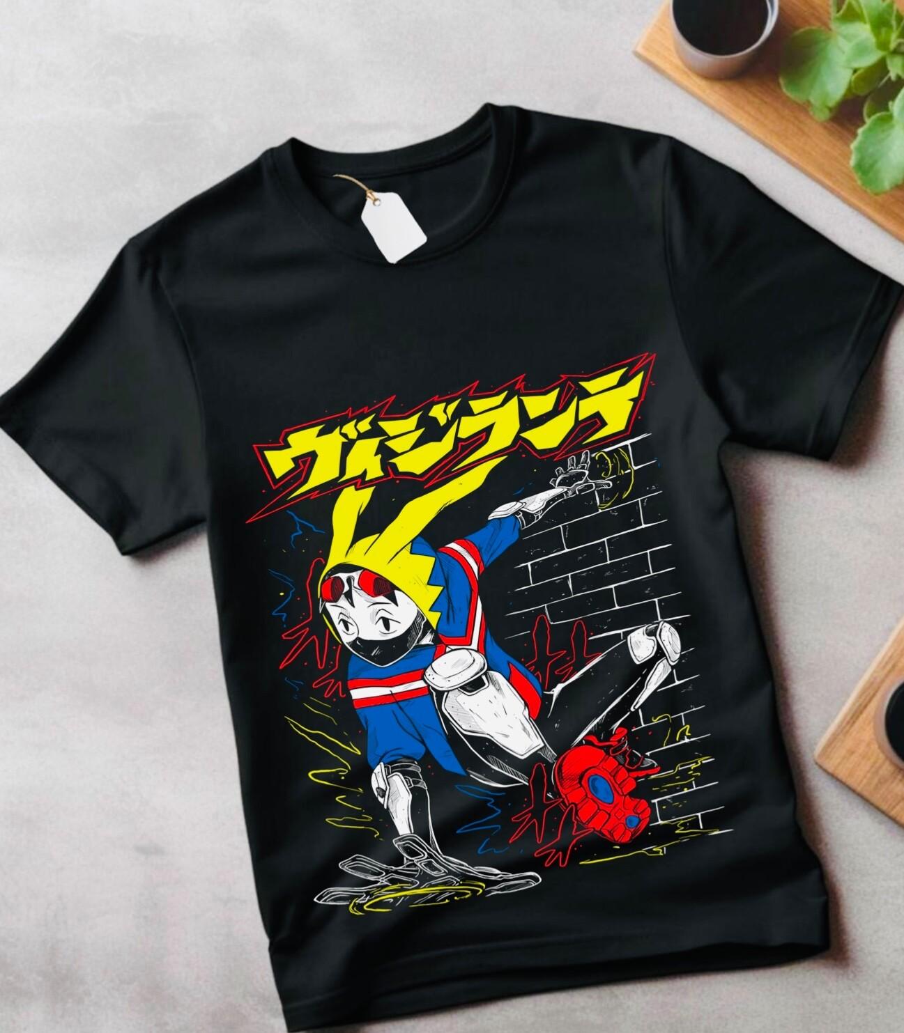 vigilante My Hero Academia T-Shirt Mens Womens Tees Top Anime Uzuku Deku Cosplay Manga Graphic Shirt 2XL