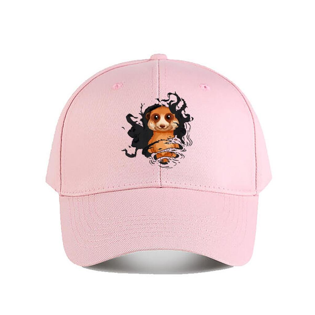 Surrealer Erdmännchen Kunst Grafik Baseballkappe Mode Outdoor Sport Sonnenhut Unisex Snapback Kappe Damen