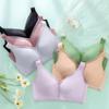 Underwear Women's Thin Style Strapless Bra with Converged and Adjustable Anti Drop Bra CDE