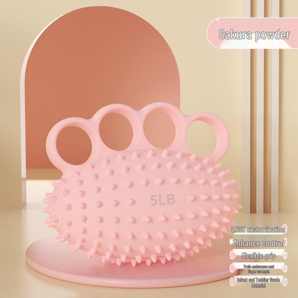 Children's Silicone Four-Finger Grip Ball for Strength and Flexibility Training