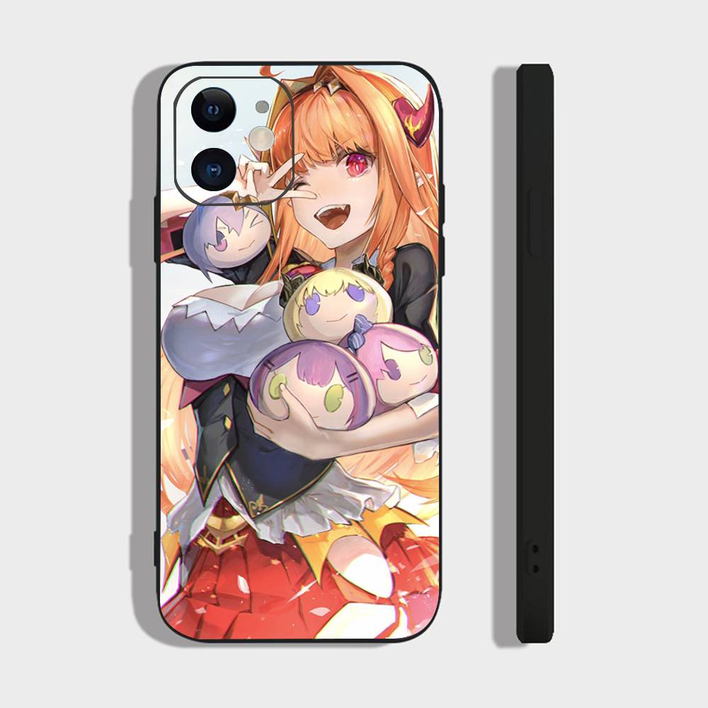 

Kiryu Coco Anime H-hololive Phone Case For IPhone 17 Air 16 15 14 13 Pro Max 11 12 Black Silicone Cover IPHONE 11