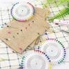 480PCS Garment Fitting Pin Colorful Positioning Pin Pearl Head Large Size Dressmaker Pin Shaping Pearl Pin Sewing