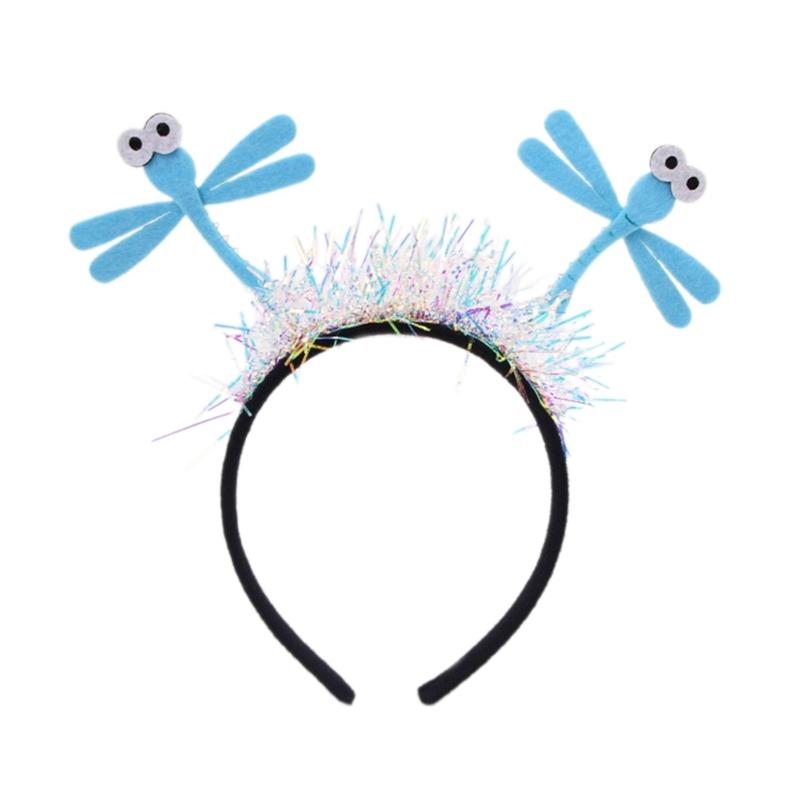 

Teen Girl Washing Face Headbands Cute Insect Shape Hairband Adult Headpiece Carnivals Party Role Play Costume Tool