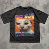 Skibidi Disorder Funny Cat Meme Tee Shirt Gift for Woman and Man, Silly Cats T Shirt, Funny Sayings T Shirt, Ugly Stupid Gifts for Cat Lovers