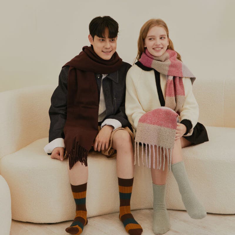 Bananasisters [3set] Habit Premium Wool Cashmere Socks (8 Colors)