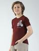 MONTE CARLO Boy's Regular Fit Printed Half Sleeve T-Shirt