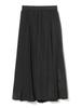 Ray Beams Women's Sheer Gathered Flare Skirt, Black 0