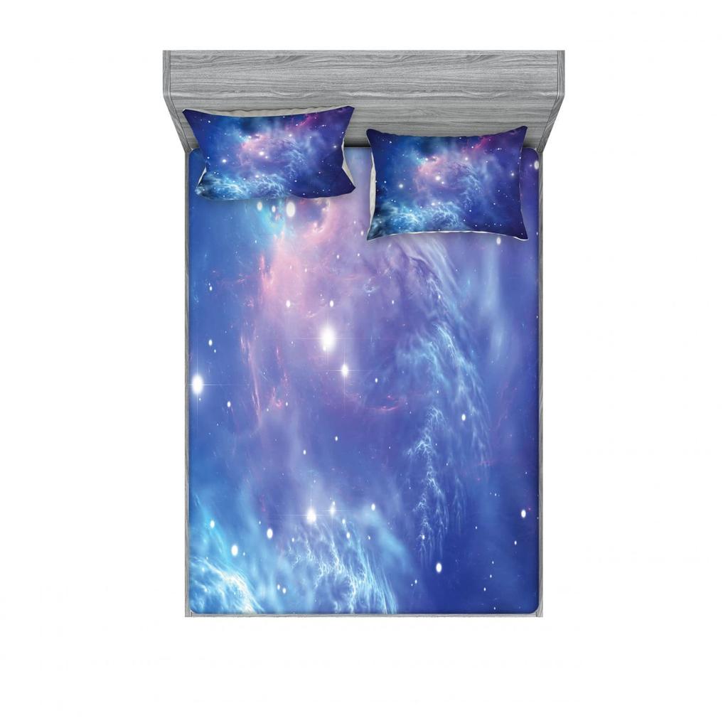 Cupcakes Pastry Pattern Sheet Three-Piece Digital Printing Bedding Set Adult Children