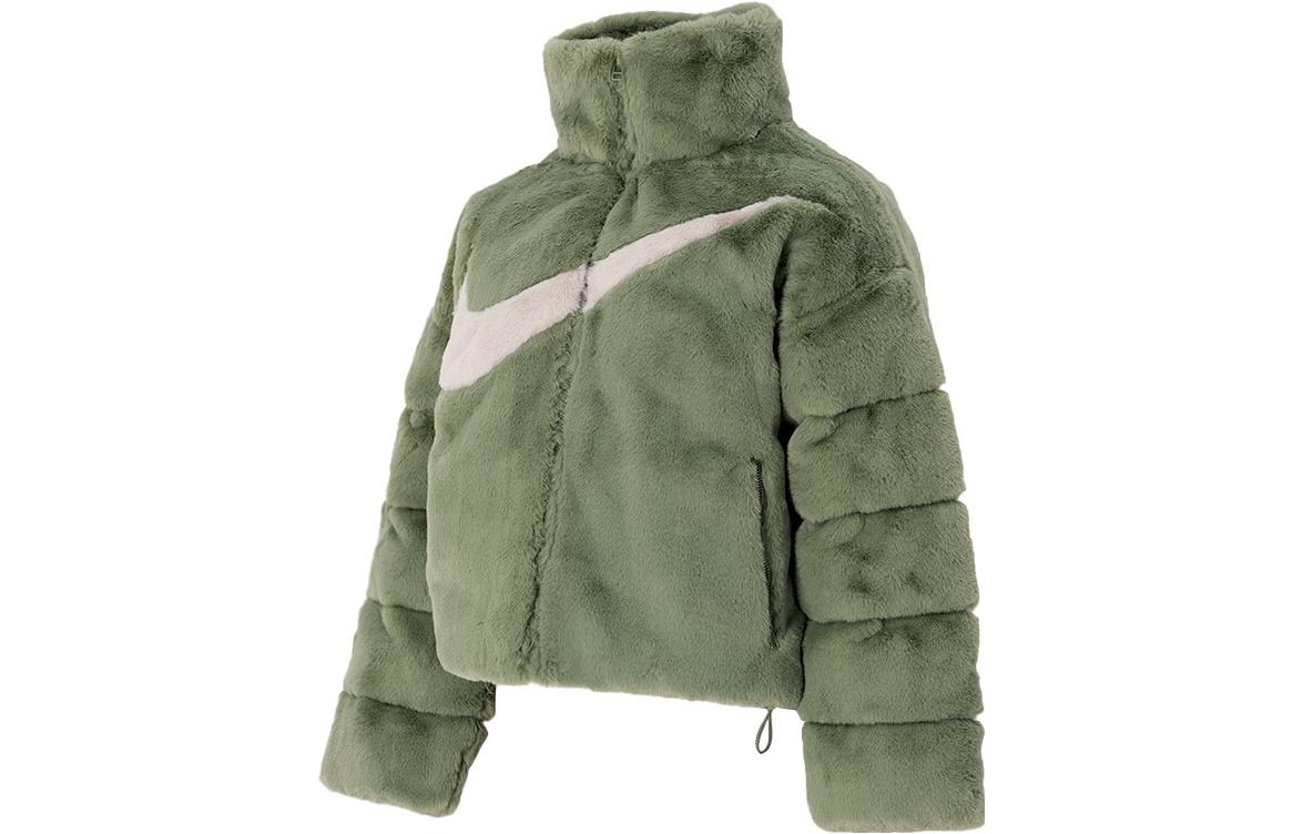 Nike Velvet feel Coat Women s Green FN0461-386 XL
