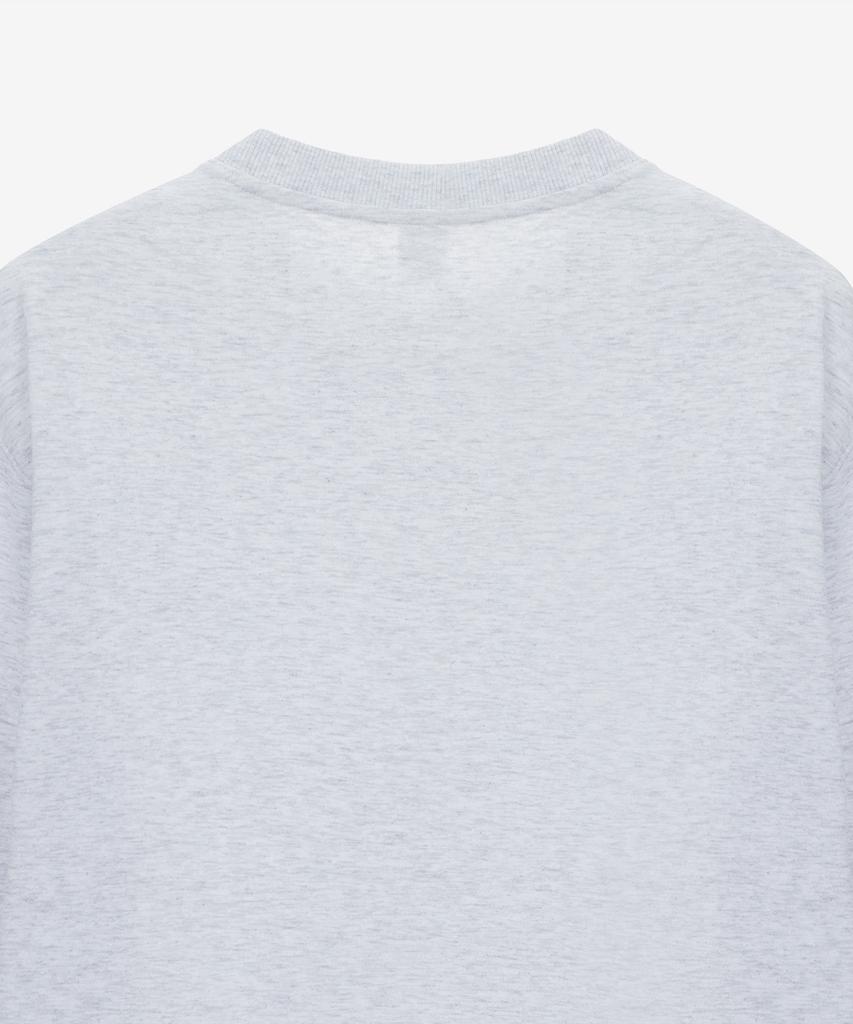 BASIC HOUSE Uni Basic Sweatshirt Light Gray Lyts0101