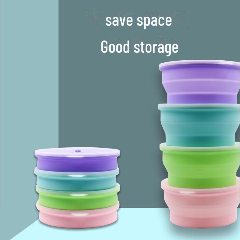 Silicone Sealed Round Lunch Box with Microwave-Safe Lid