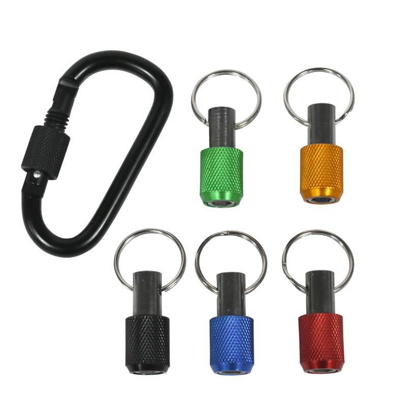 Color Alloy Key Extension Rod with Self-locking Mountaineering Buckle for Quick and Easy Hexagonal Extension.