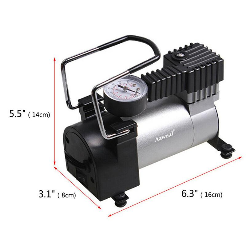 Portable Heavy Duty 12V 150PSI Air Compressor Pump Car Truck Tire Inflator for Bike