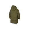 Jordan Pure Color Casual Hooded Large Pocket Down Jacket Kids Outerwear Canvas-Olive-Green FV2740-398