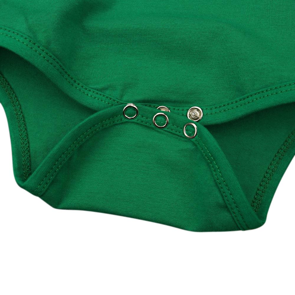 Christmas Costume Infant Baby Long Sleeve Green Santa Suit