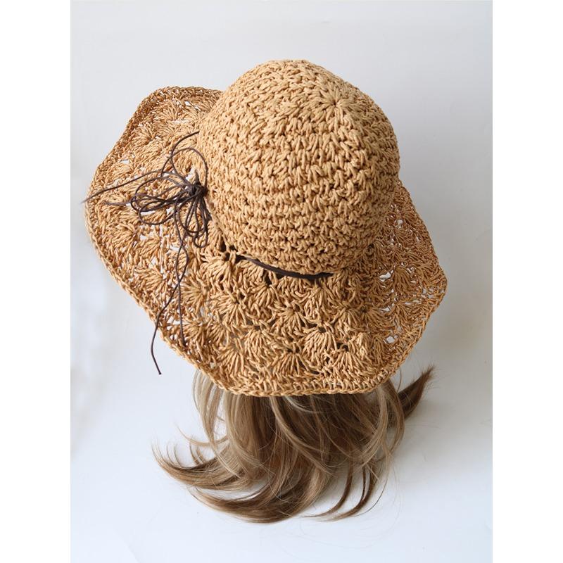 

Women s Straw Sun Hat 2026 New Summer Style Seaside Beach Outings Foldable UV Protection Sunscreen Hat Sunshade Hat for Ladies