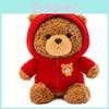 Niedlicher Pullover Teddybär Plüsch Stofftier Mit PP Baumwolle Für Kinder Geschenk Deko