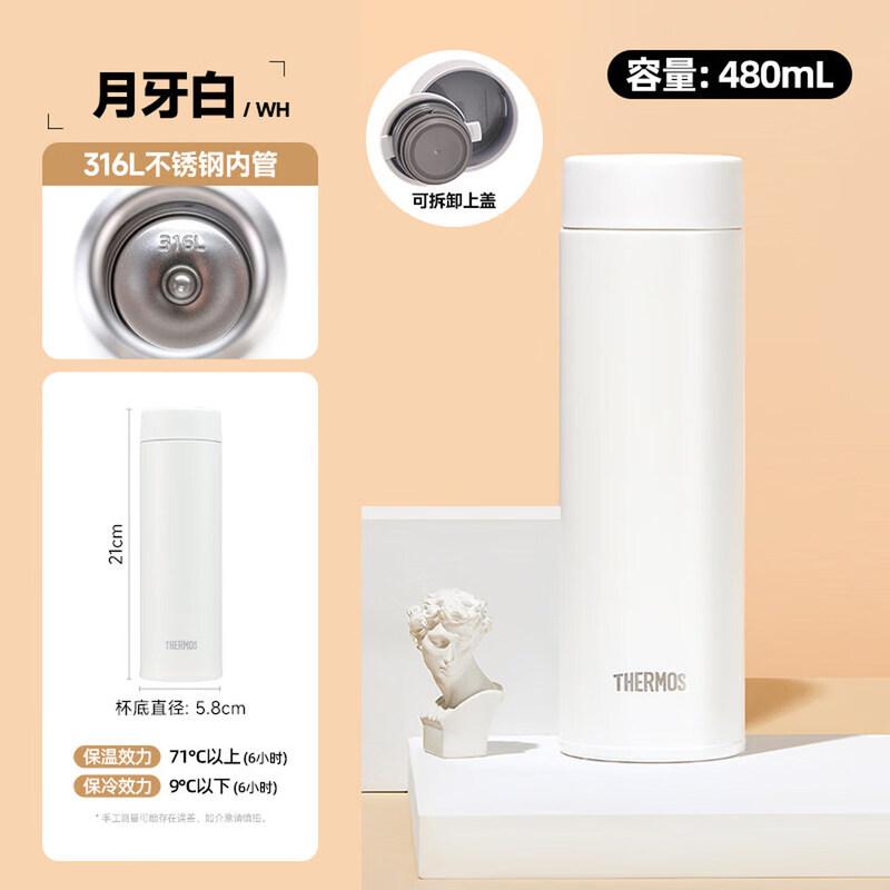 THERMOS Stainless Steel 480ml Insulated Travel Mug