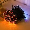 LED Solar-Powered Waterproof Outdoor Starry Sky String Lights for Christmas Holiday Decoration
