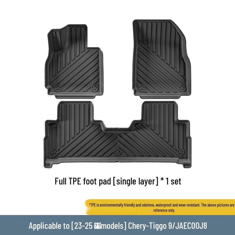 TPE Floor & Trunk Mats for 2023-2025 Chery Tiggo 9/Jetour JAECOO J8