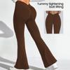 V-Waist Sports Fitness Leggings Hip-lifting Yoga Seamless Leggings Yoga Sports Pants  Girls