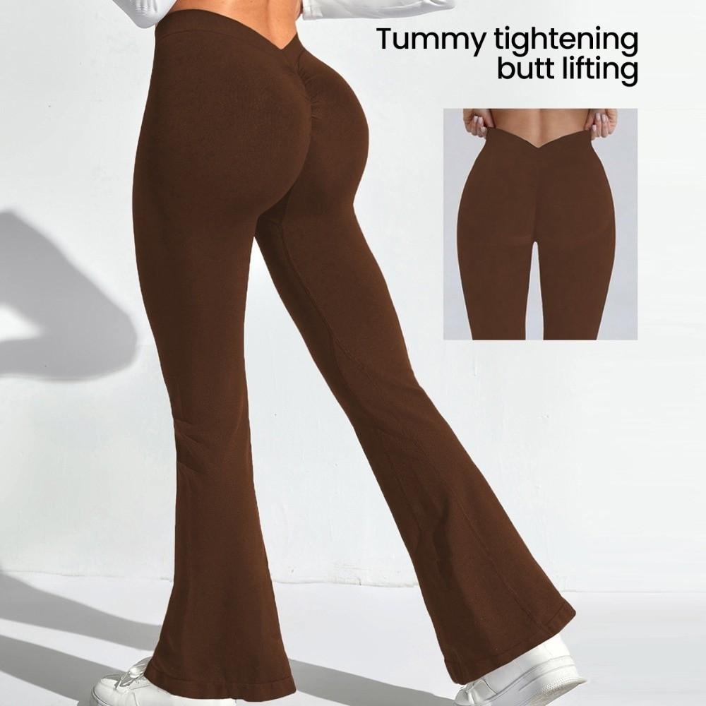 V-Waist Sports Fitness Leggings Hip-lifting Yoga Seamless Leggings Yoga Sports Pants  Girls