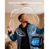Bluetooth 5.4 ANC In-Ear Earbuds with Touch Interactive Screen, Hi-Fi Stereo Noise Cancelling Wireless Earphones for Gaming Work Sports