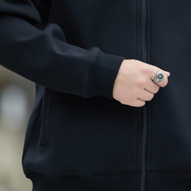 PLAYBOY Men's Stand-Up Collar Casual Jacket