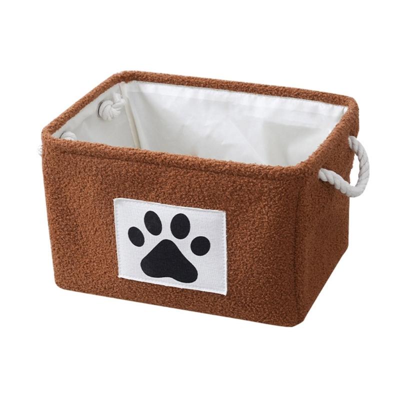Multi Purpose Cloth Storage Bin With Foldable Design For Bedroom Kids Room And Living Room Easy To Carry
