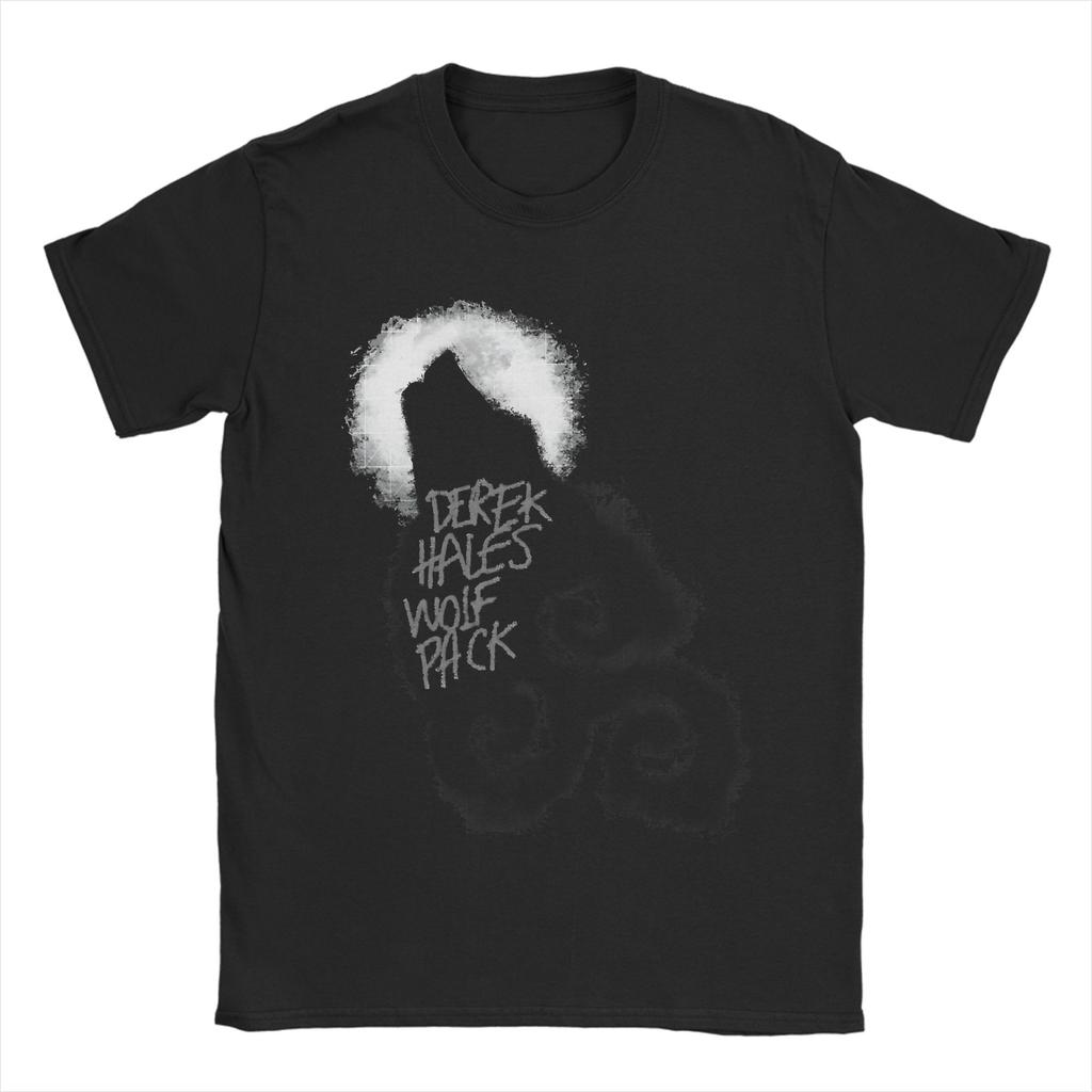 Men Women Teen Wolf Pack T Shirts 100% Cotton Tops Humorous Short Sleeve Round Collar Tee Shirt Adult T-Shirts