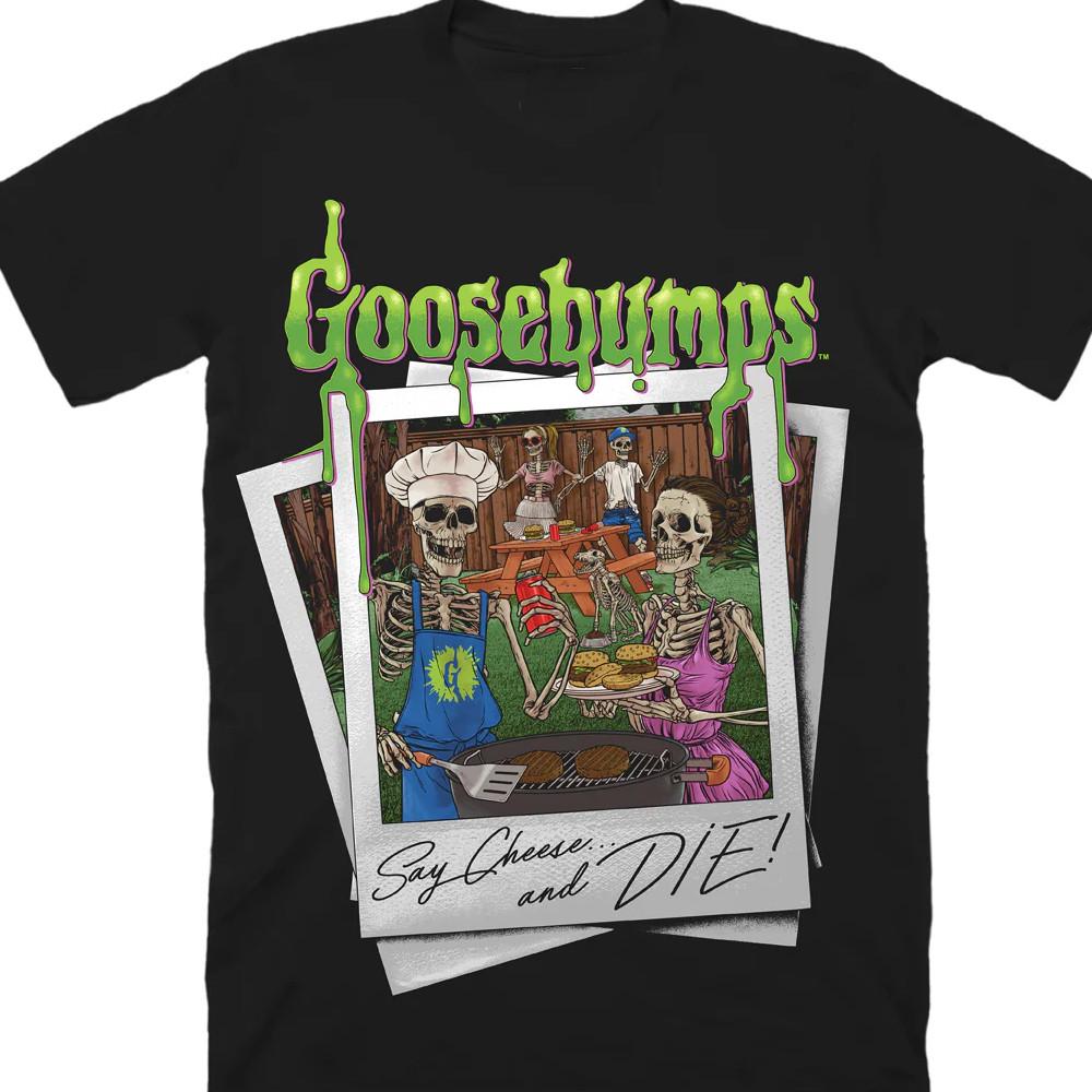 GOOSEBUMPS Say Cheese And Die Unisex Cotton All Size S-5XL T-shirt M429 Unisex T-Shirt XXXXL