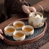 Jiumuqing Ru Kiln Ceramic Kung Fu Tea Set