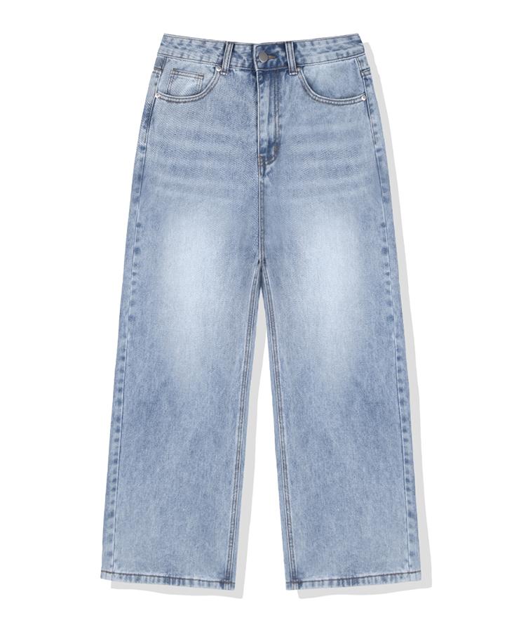 ANEWBROS Nord-Washed Wide Denim Pants 7 Colors [Anbd_8002] (A Type)