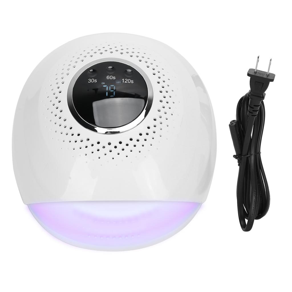84W Rechargeable LED UV Nail Dryer Lamp Timing Gel Polish Nail Curing Machine
