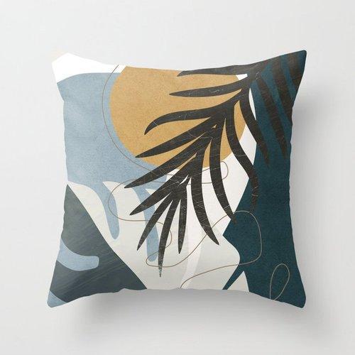 Nordic New Abstract Pillowcase Geometric Pattern Living Room Sofa Cushion Cover Home Decoration