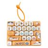 Spielzeug-Keyboard 26 Tasten Stressspielzeug für Kinder Schüler Taschenanhänger Zubehör