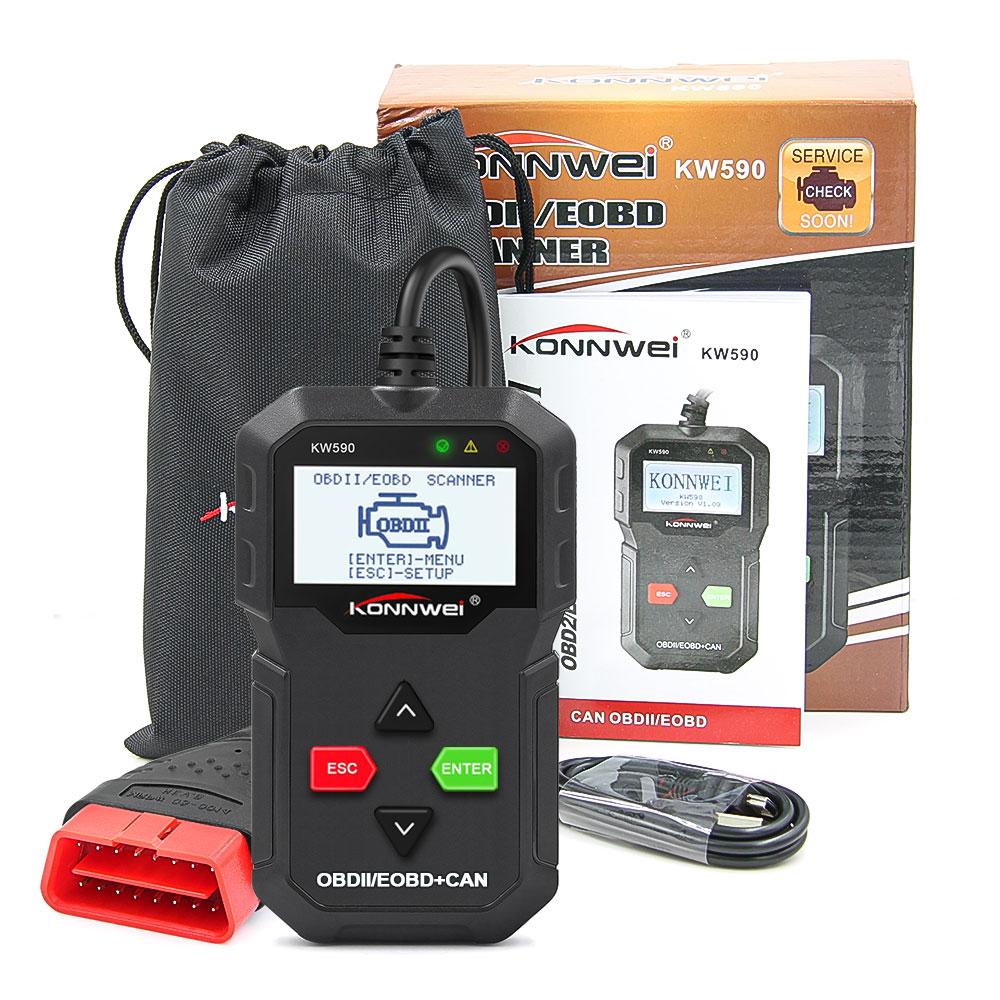 OBD Diagnostic Tool KONNWEI KW590 Car Code Reader Automotive OBD2 Diagnostic Scanner