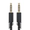 3.5mm Gaming Audios Cable 2meter Nylon Braided TangleFree Wire Enhances Clear Sound Quality for A10 A40 A50TR MixAmp