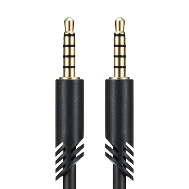 3.5mm Gaming Audios Cable 2meter Nylon Braided TangleFree Wire Enhances Clear Sound Quality for A10 A40 A50TR MixAmp